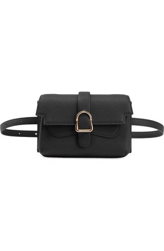 Mini Aria Élevée Belt Bag Full-Grain Leather 5-Way Convertible Handbag