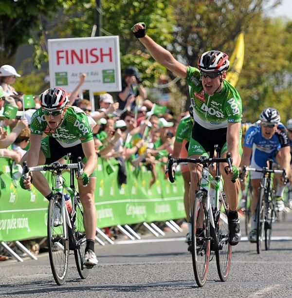 Gediminas Bagdonas (An Post-Sean Kelly) wins the final stage of the An Post Ras.