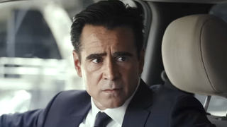 John Sugar talking to Tom Flyberg in his car in Sugar Season 2