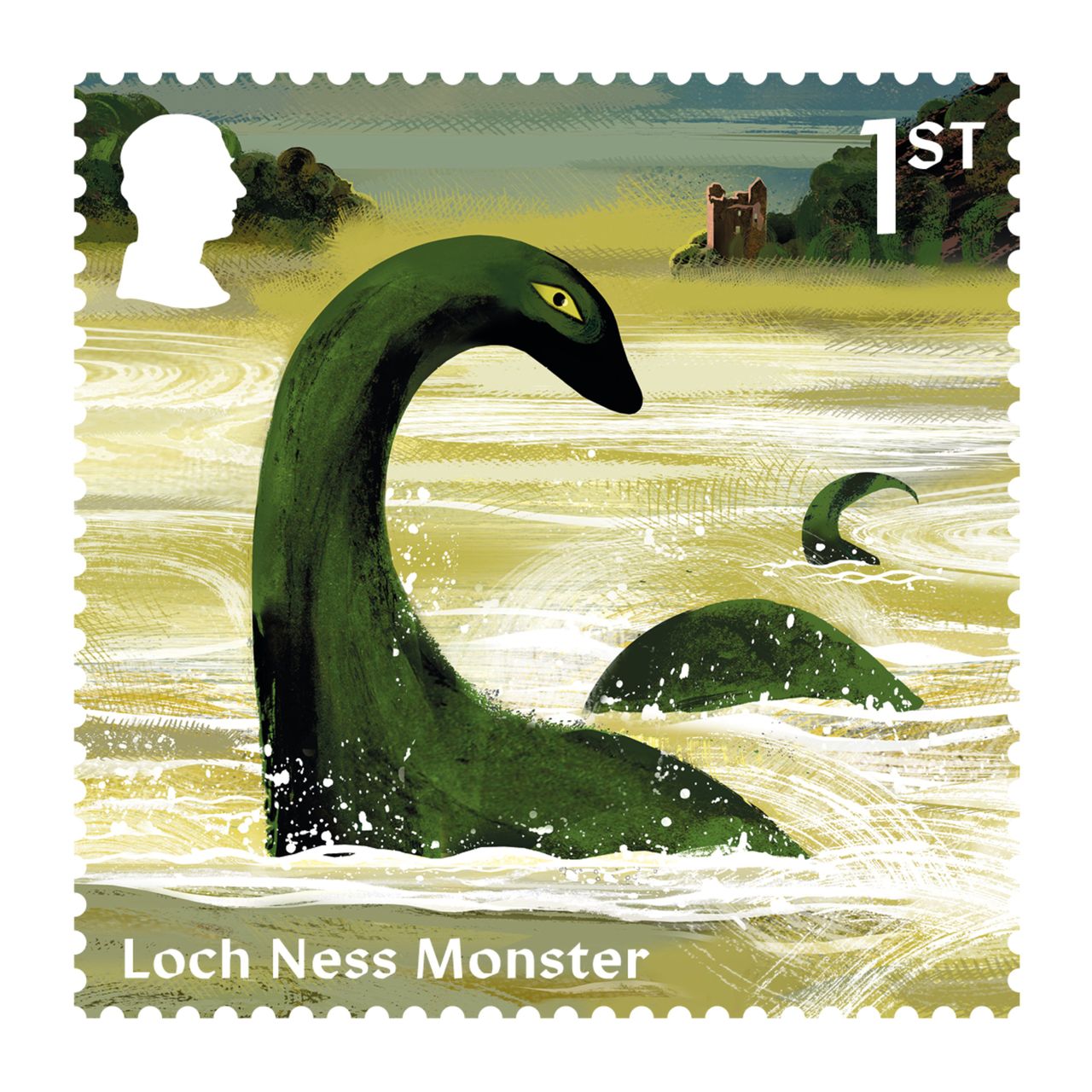 Royal Mail mythical stamps