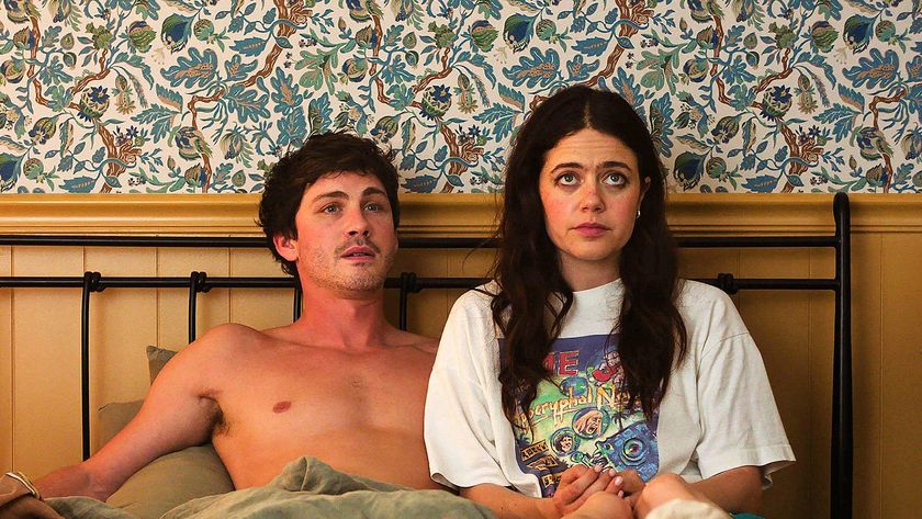 Logan Lerman and Molly Gordon in &quot;Oh, Hi!&quot; movie (2025)