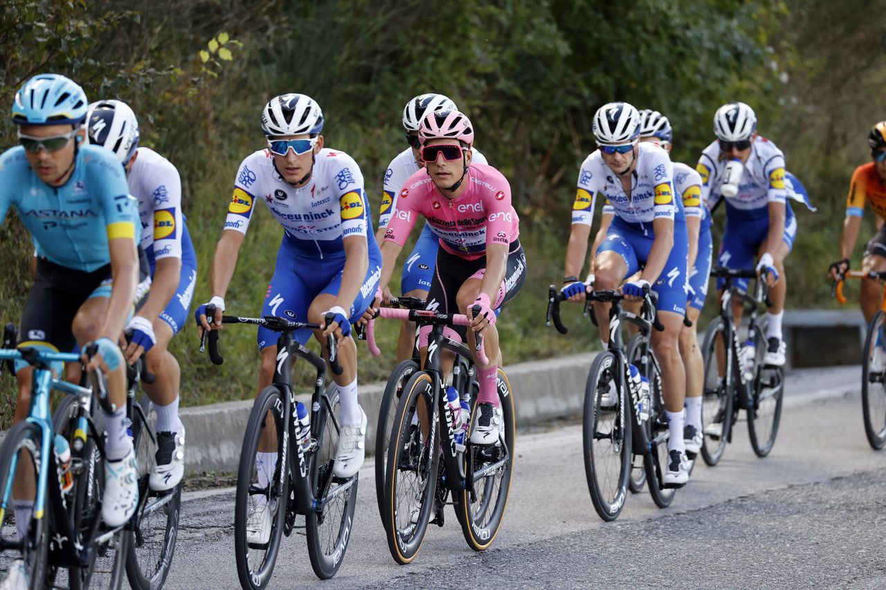 Giro d'Italia 2020 - 103th Edition - 6th stage Castrovillari - Matera 188&Acirc;&nbsp;km - 08/10/2020 - Joao Almeida (POR - Deceuninck - Quick Step) - photo Luca Bettini/BettiniPhoto&Acirc;&copy;2020