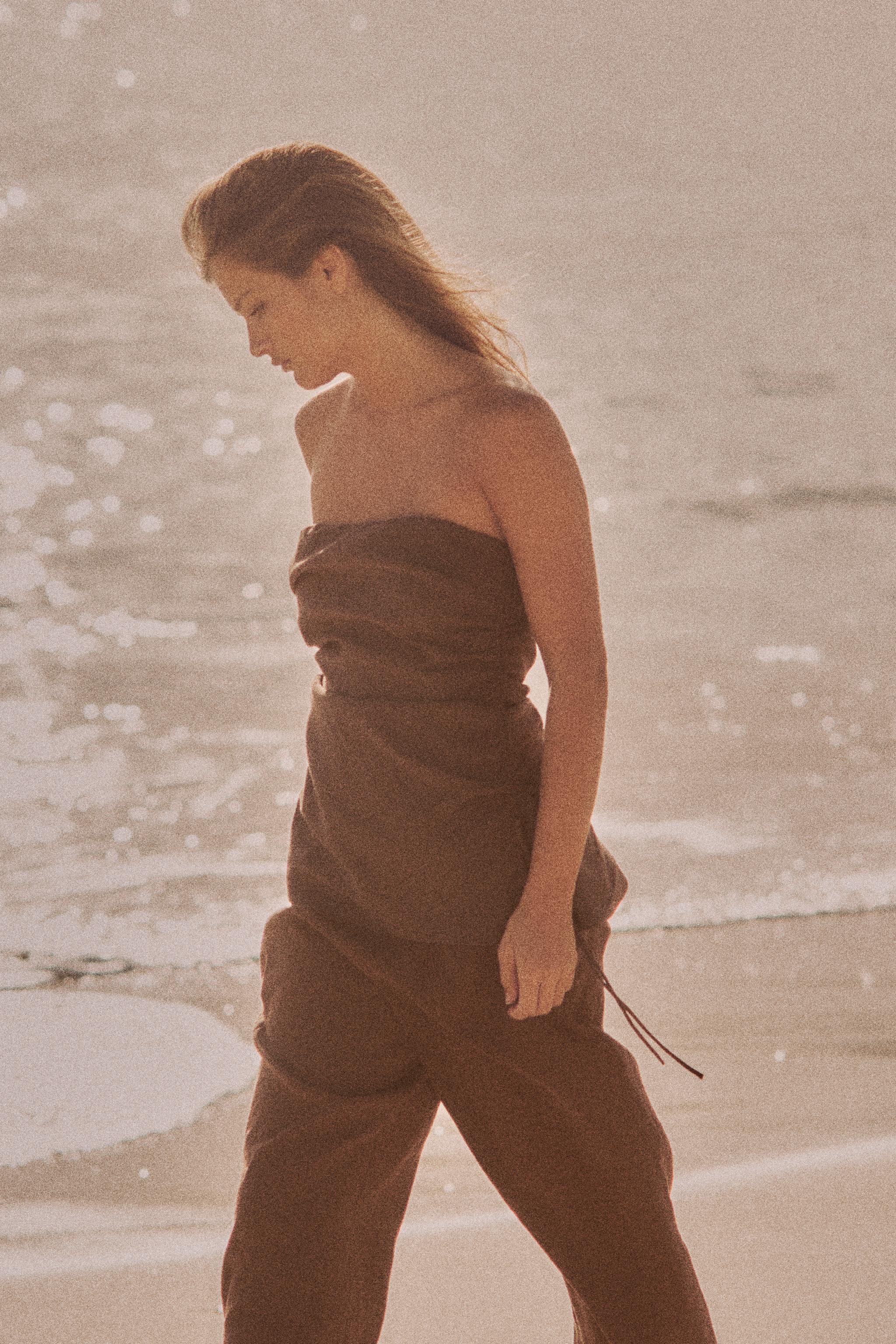 Flowing Bandeau Top
