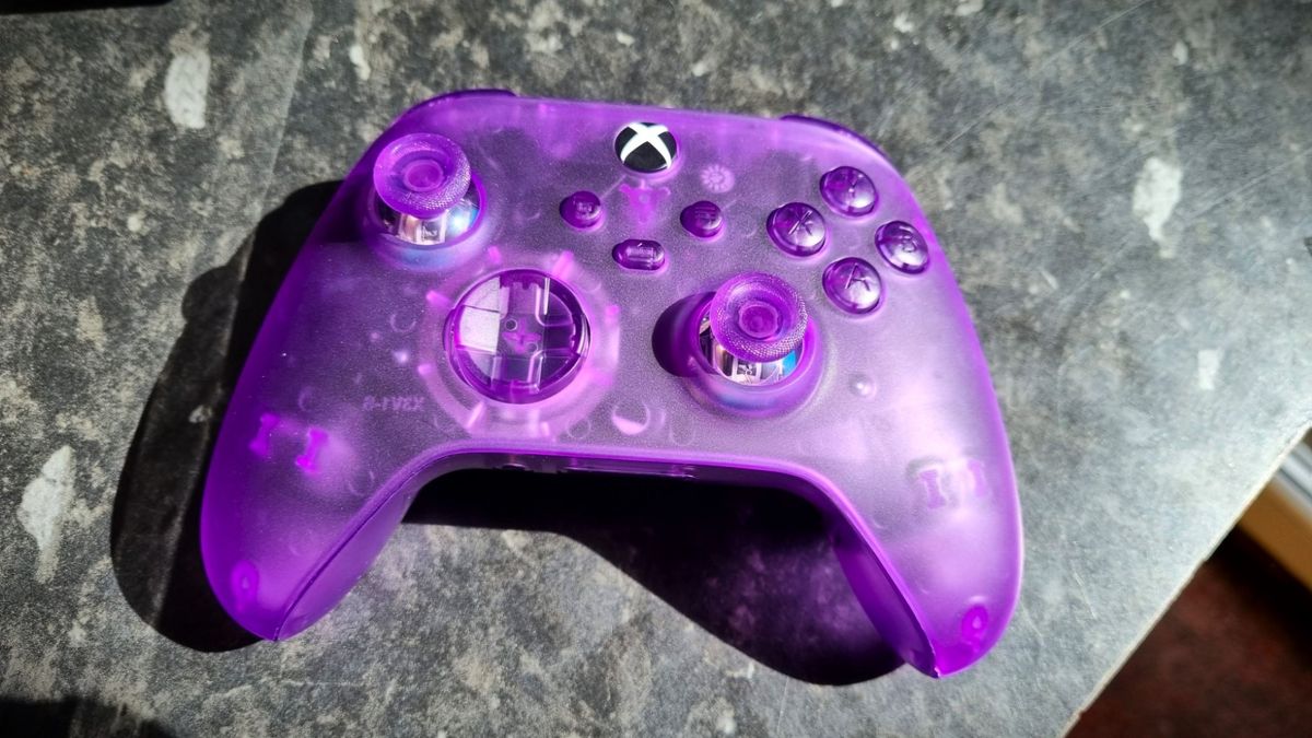 ExtremeRate Atomic Purple Xbox controller housing