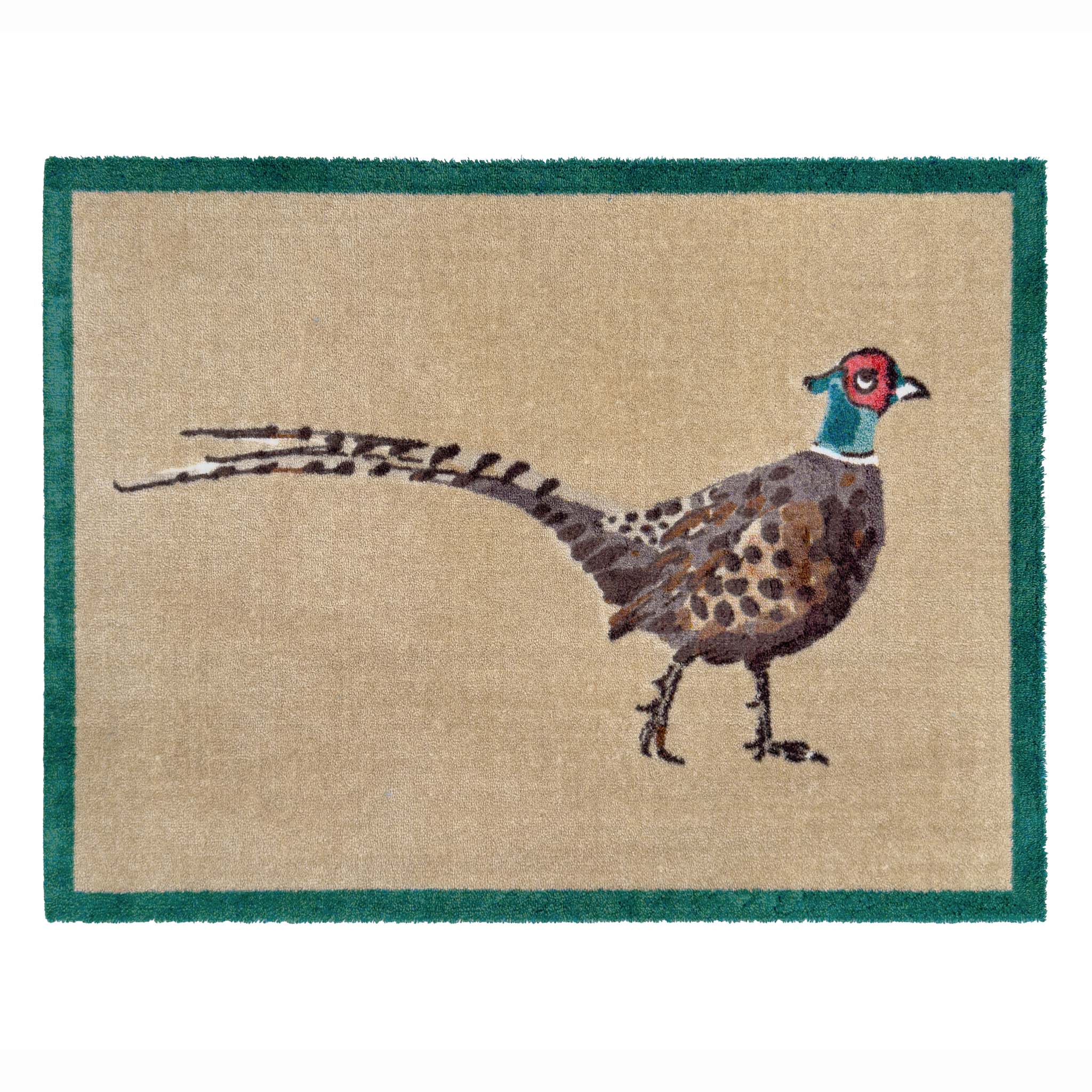 Aura Pheasant Beige Washable Doormat