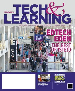 Tech&Learning's Magazine cover for August 2019