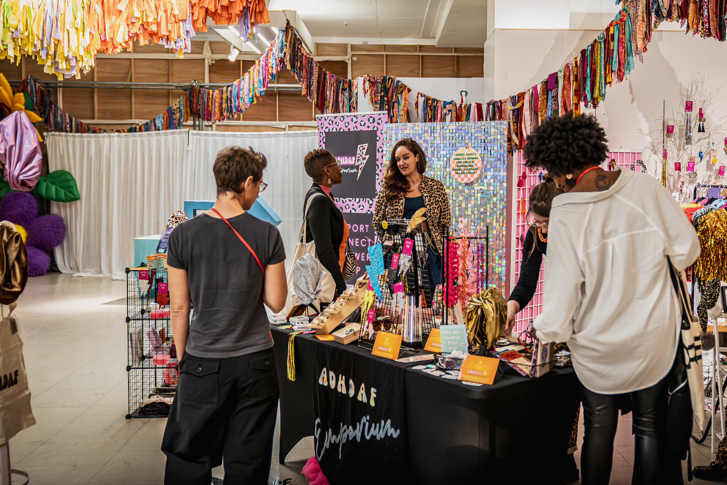 Sistaland; People at a festival