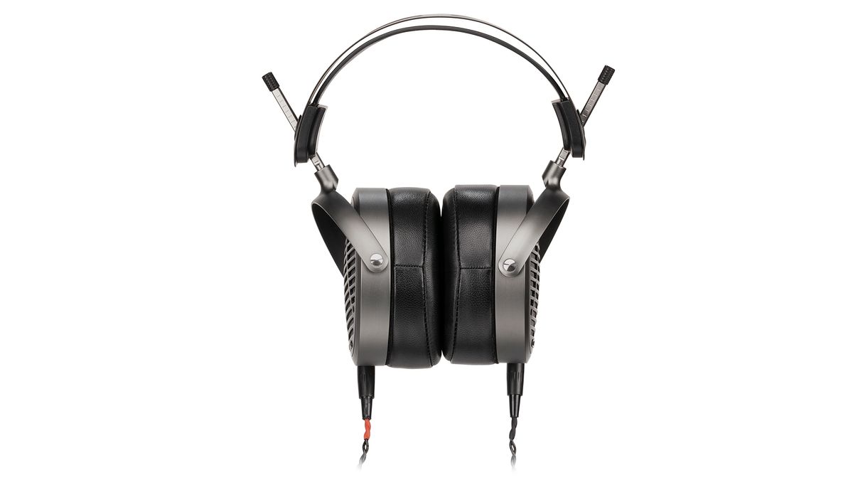 A selection of three different Audeze headphones.