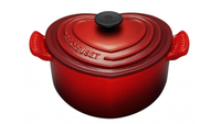 Le Creuset Heart-shaped casserole dish