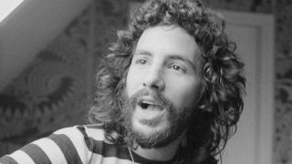 Cat Stevens posing for a photograph in the early 1970s