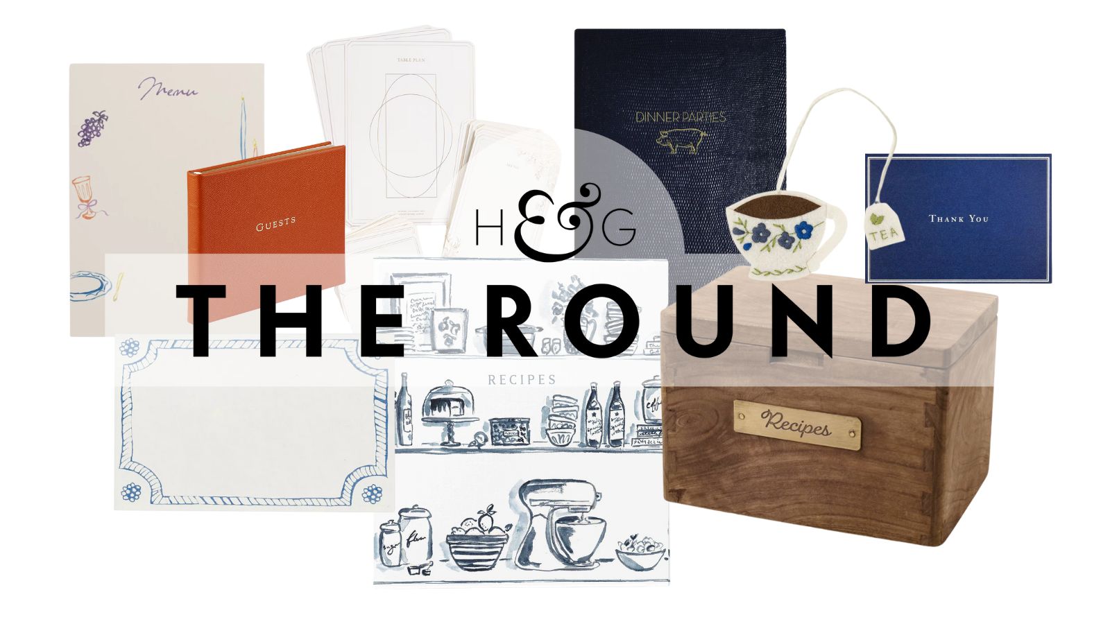 Collection of hosting stationery 