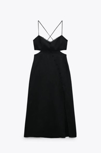 Zara, Cut out midi dress, $49.90