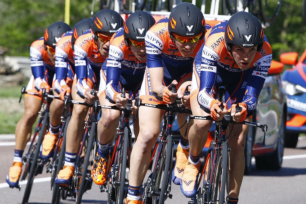 Nippo-Vini Fantini was the top placed Italian team
