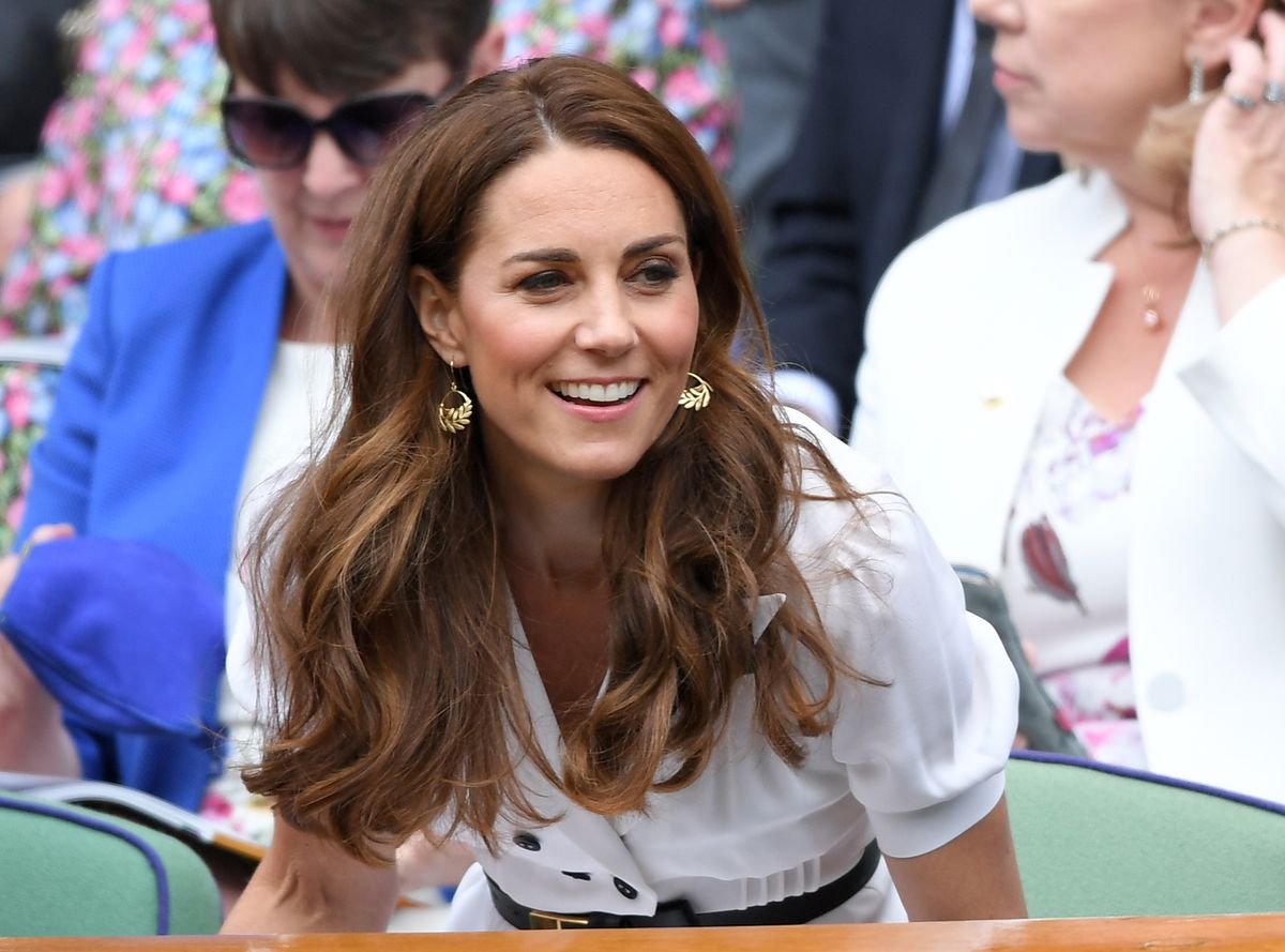 Kate Middleton once publicly left the royal box at Wimbledon for a very ...