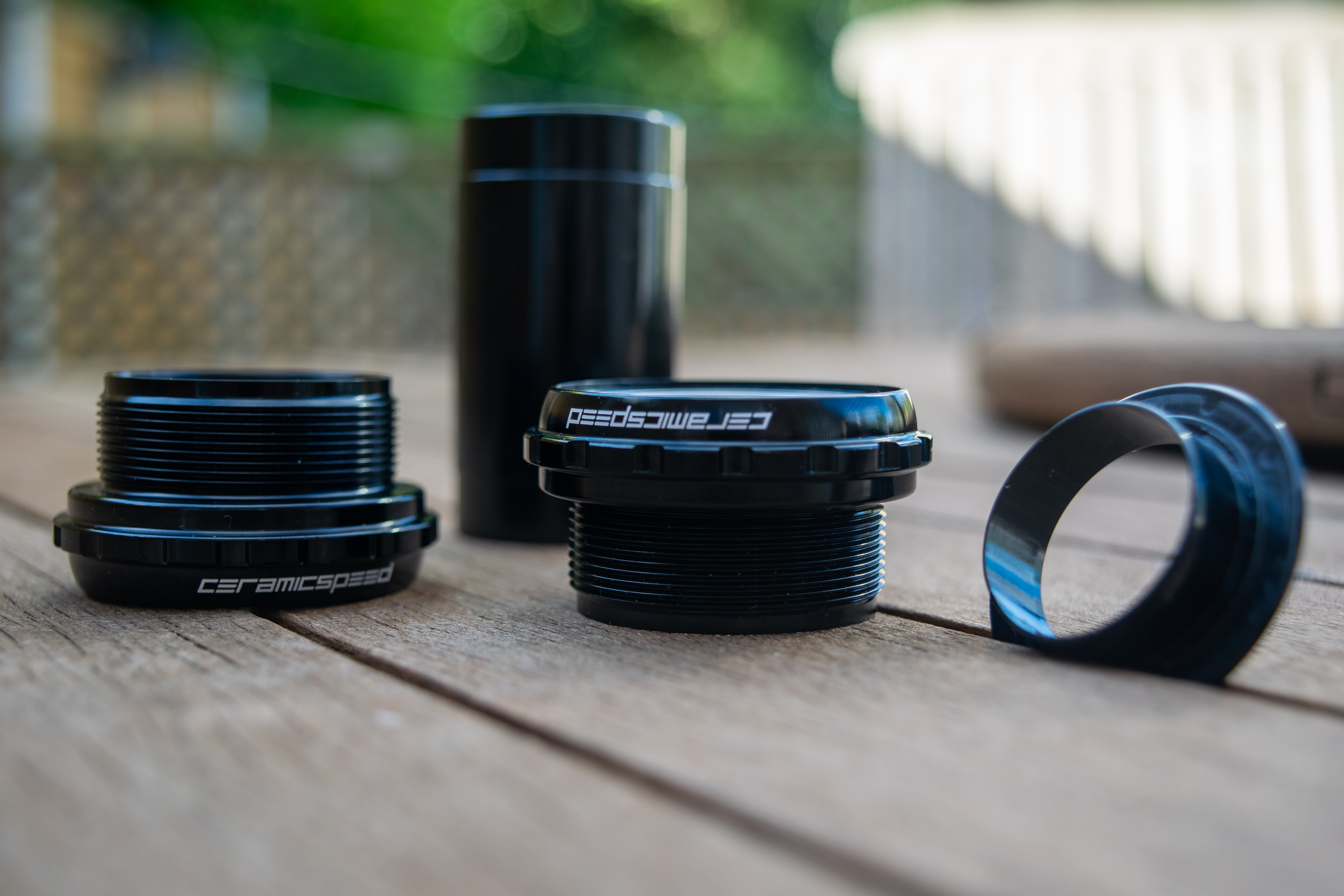 A CeramicSpeed BB Alpha bottom bracket  