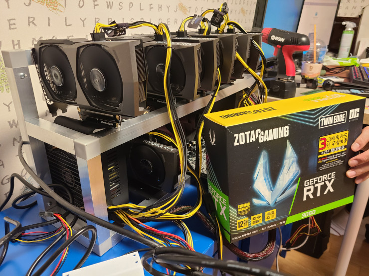 Nvidia's Mining Limiter is Dead:Farm Uses 7 RTX 3060s | Tom's Hardware