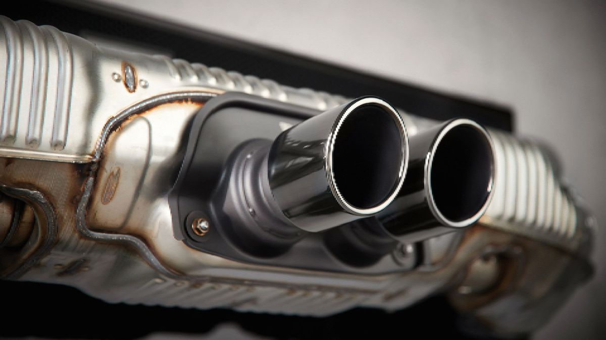 Porsche's Dolby Atmos soundbar made from a car tailpipe is… a look