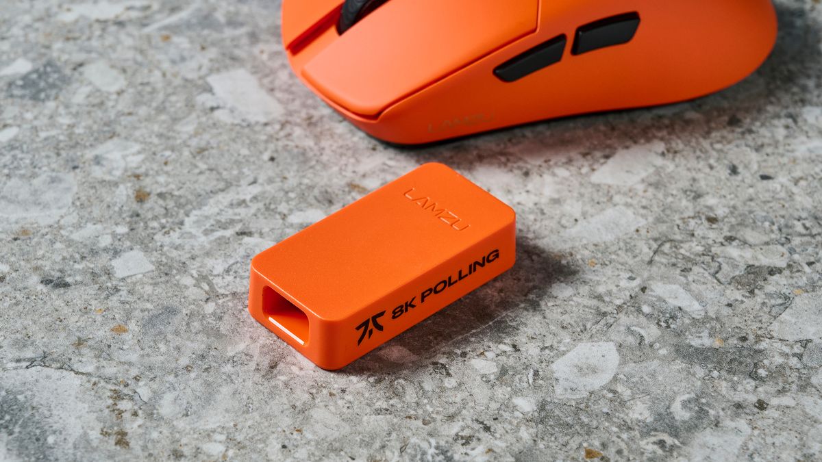 Photograph of Fnatic x Lamzu Maya 8K / Maya X 8K gaming mouse