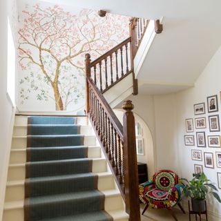 Tree painted mural by Living Wall Murals