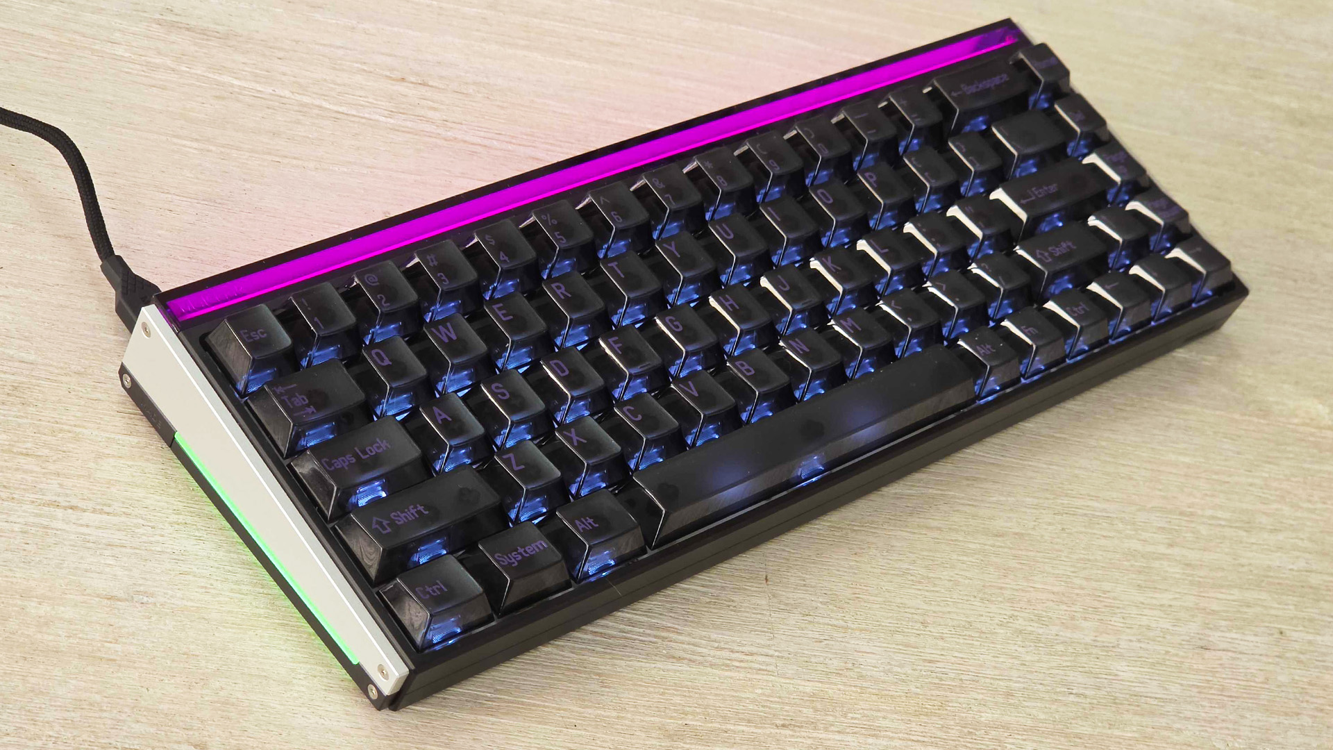 MelGeek Made68 Ultra V2 keyboard on desk