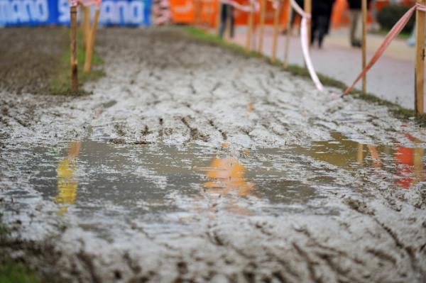 It was nothing but mud for the World Cup in Igorre