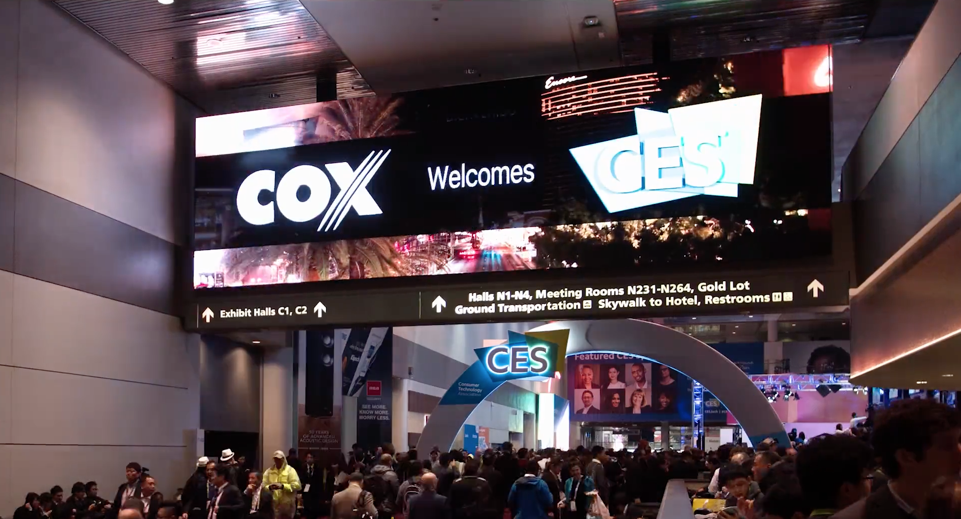 Las Vegas Convention Center Adds to AWARE Display Network