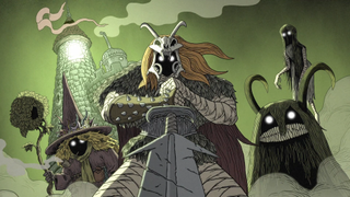 Homunculi looking down at you menacingly in Flask.