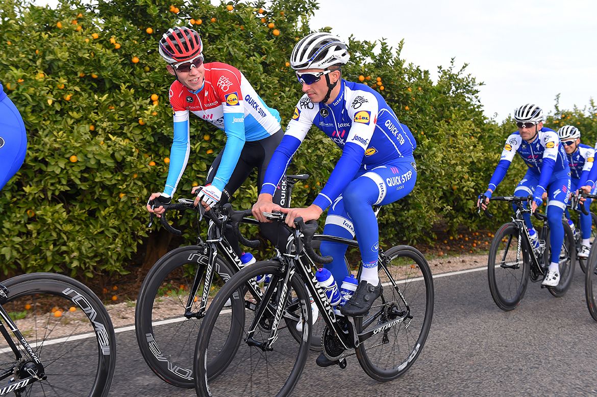 Bob Jungels and Julian Alaphilippe (Quick-Step Floors)