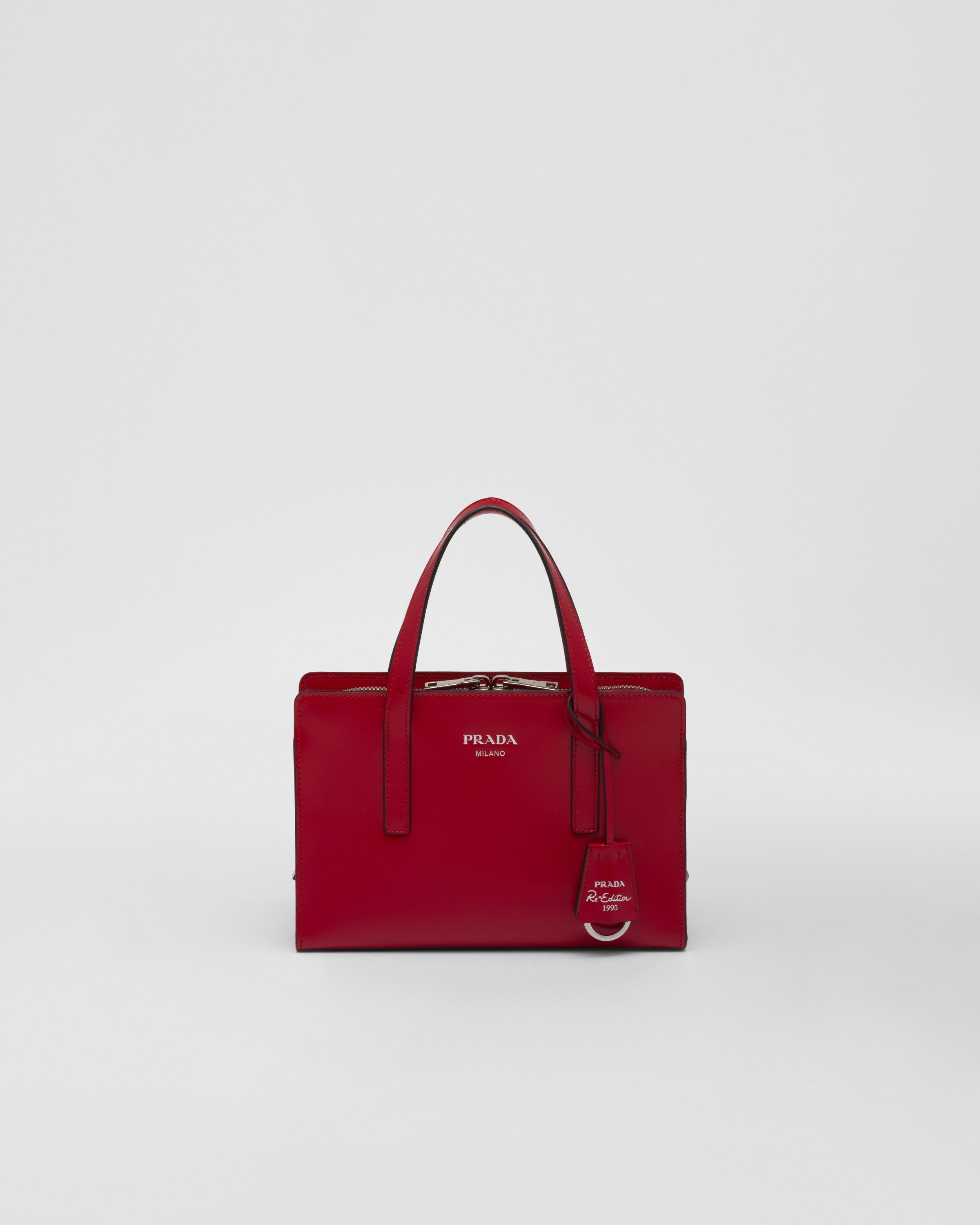 Prada + Re-Edition 1995 Brushed-Leather Large Handbag