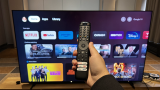 98-inch TCL TV remote