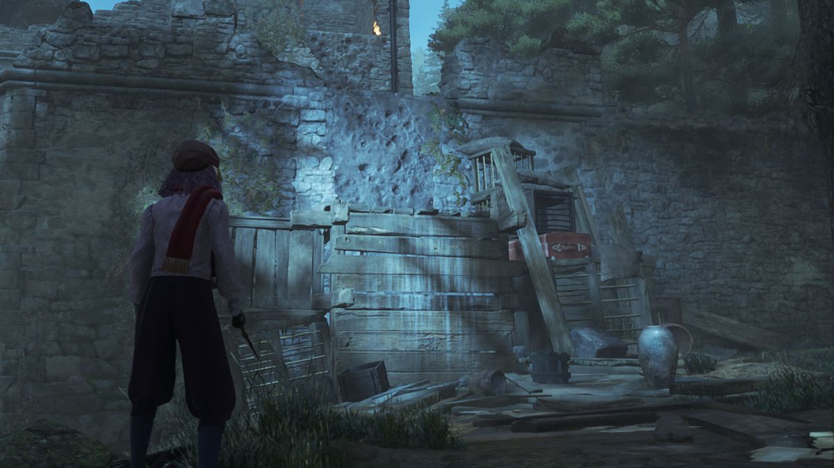Hogwarts Legacy High Keep climb ledges