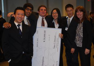 Moody's Mega Math (M3) Challenge champions