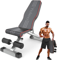 Yoleo Weight Bench:  now £66.98 at Amazon