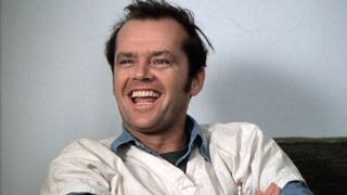 Jack Nicholson in One Flew Over the Cuckoo's Nest.