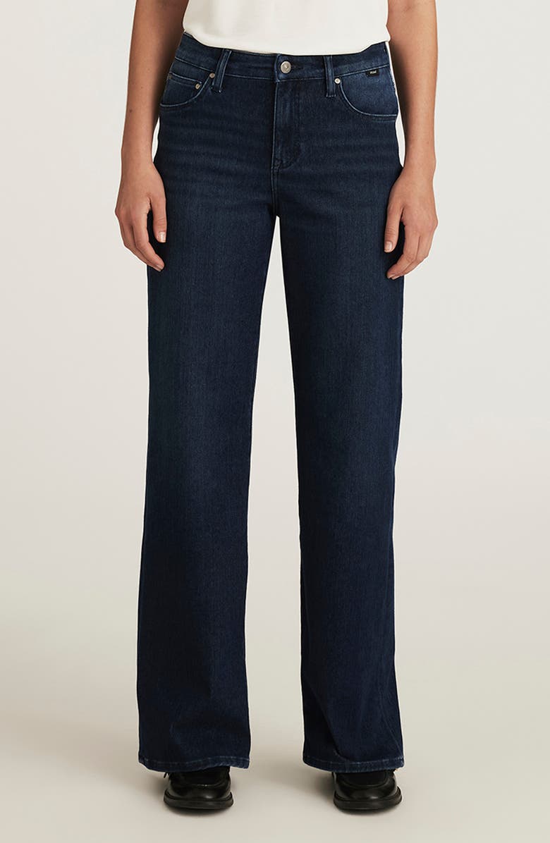 Sabrina Mid Rise Wide Leg Jeans