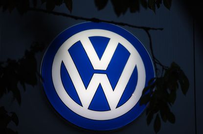 The Volkswagen logo