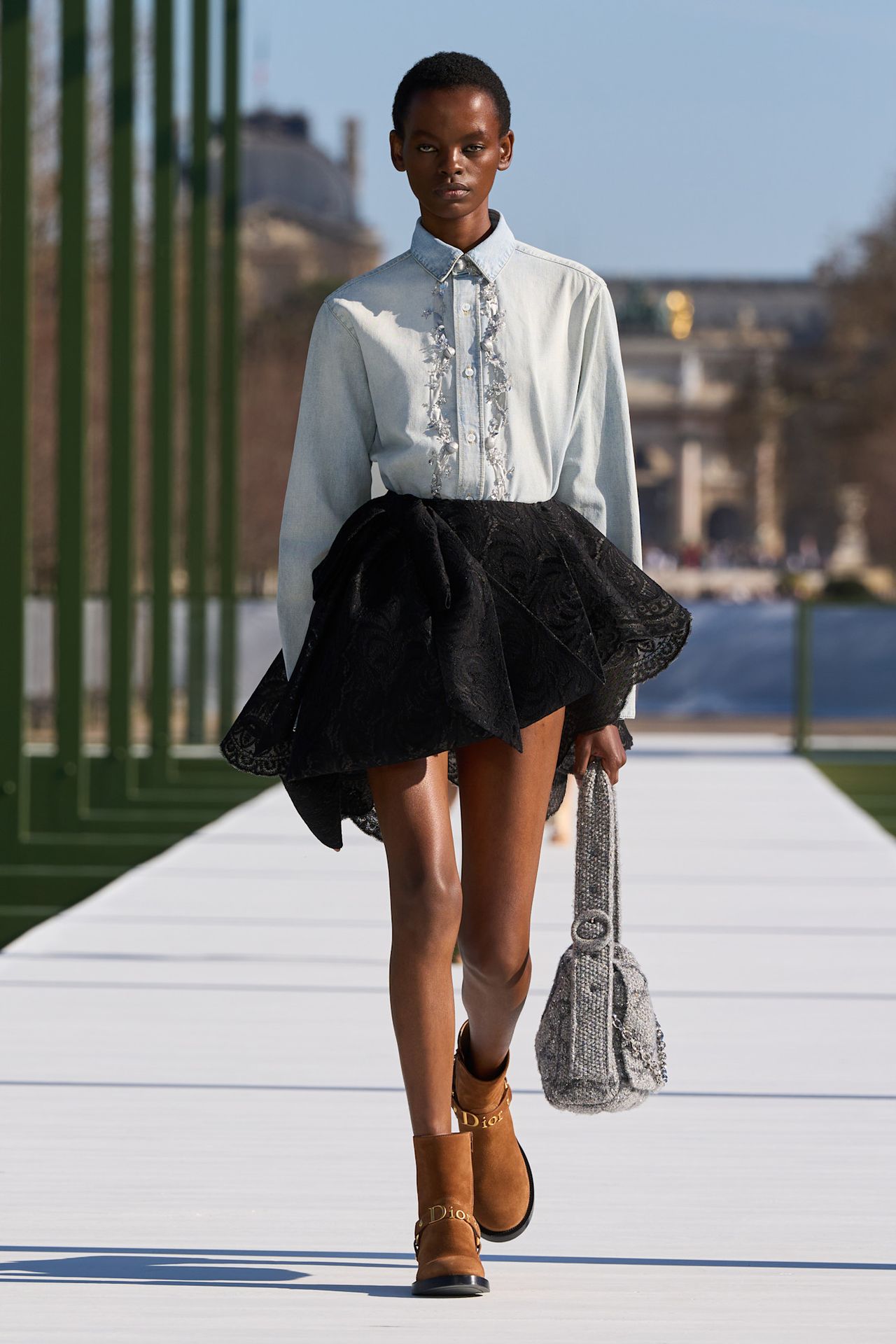 models on the Dior Fall 2026 runway at Paris Fashion Week