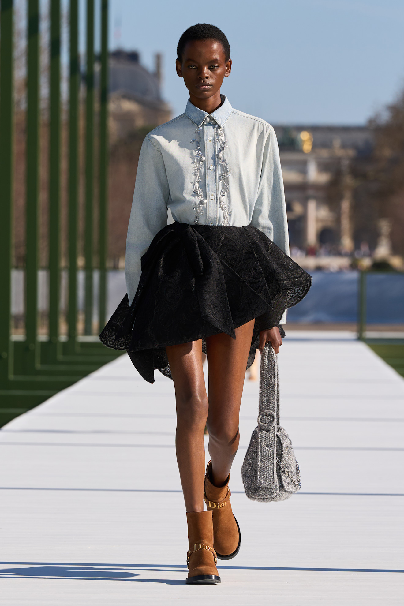 models on the Dior Fall 2026 runway at Paris Fashion Week