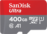 SanDisk 400GB Ultra microSDXC: was $69 now $27 @ Amazon