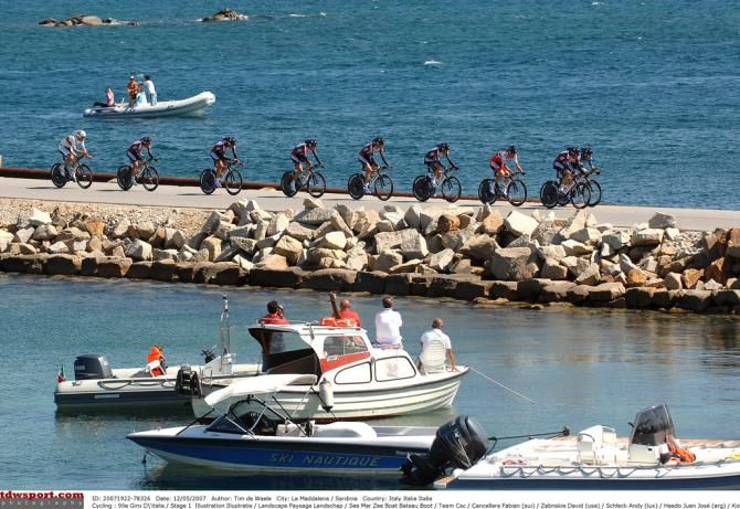 CSC enjoying Sardinia in 2007