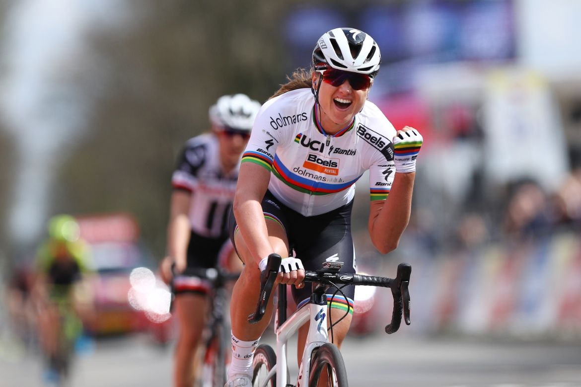 Chantal Blaak (Boels Dolmans) wins the Amstel Gold Race