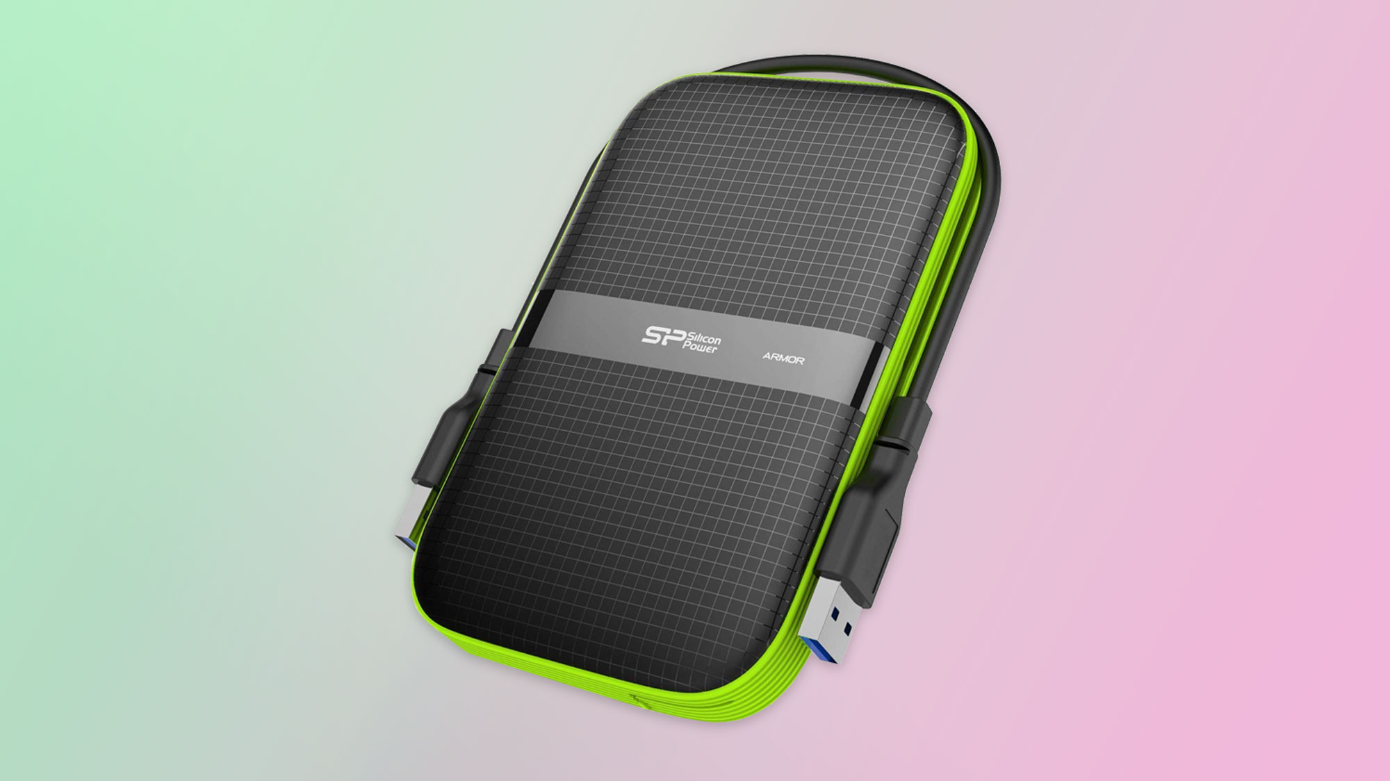 Best external hard drives: Silicon Power Shockproof 2 TB