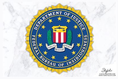 Political cartoon U.S. FBI Russia investigation Trump Mueller