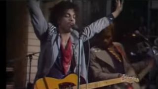 Prince on SNL in 1981