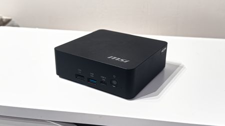 The MSI Cubi 3M on a desk