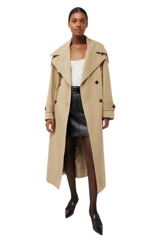 Jigsaw Nelson Cotton Trench Coat 