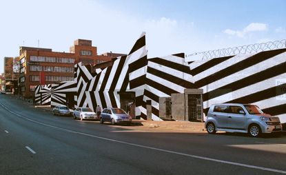 Street view of Maboneng Precinct in Johannesburg