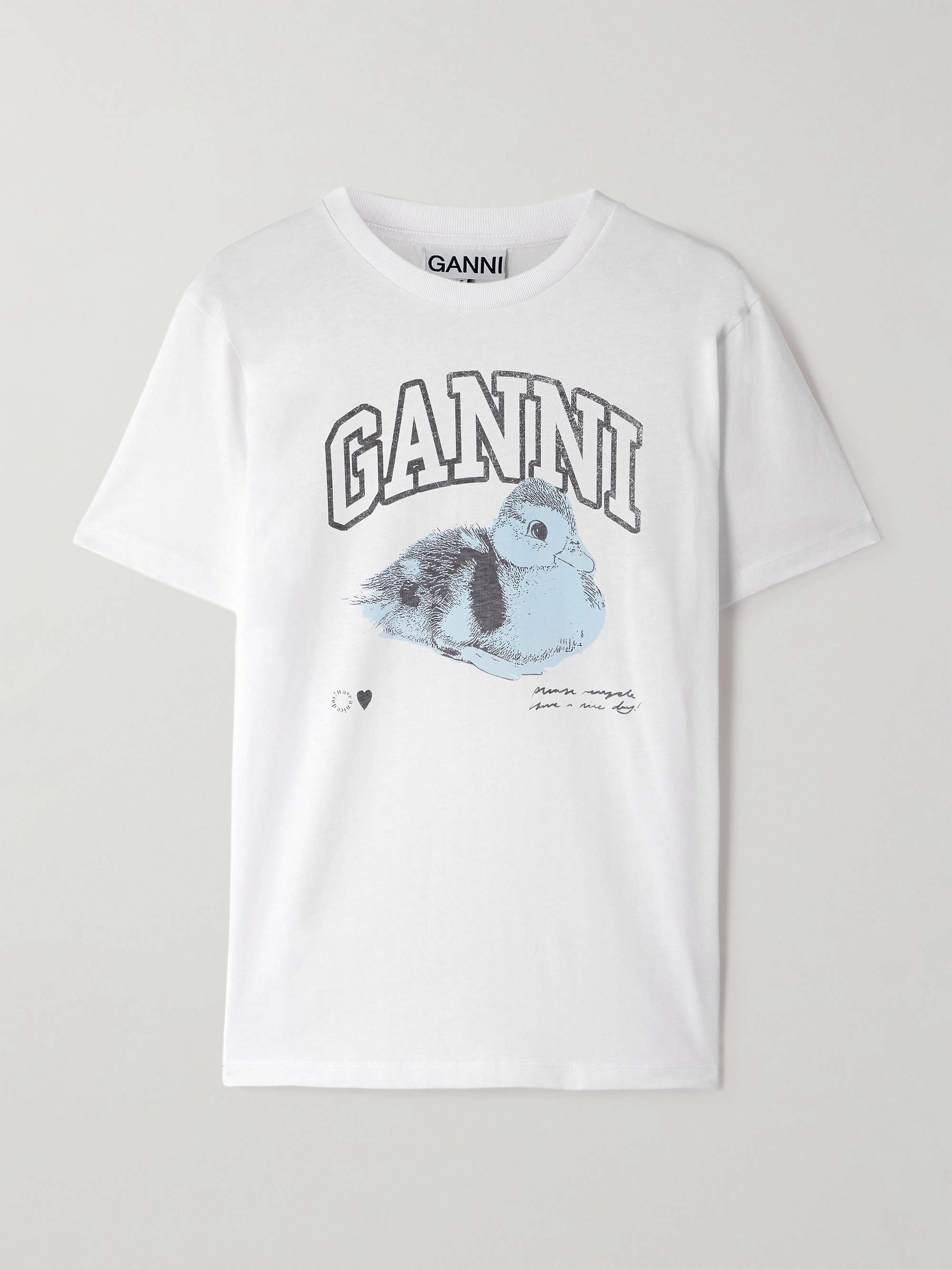 Printed Cotton-Jersey T-Shirt