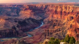 Sunset over Grand Canyon, USA