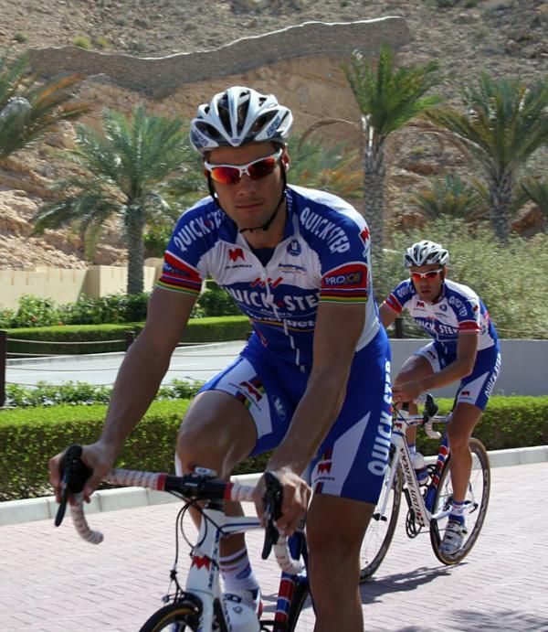 Tom Boonen looks lean and fit after completing the Tour of Qatar.